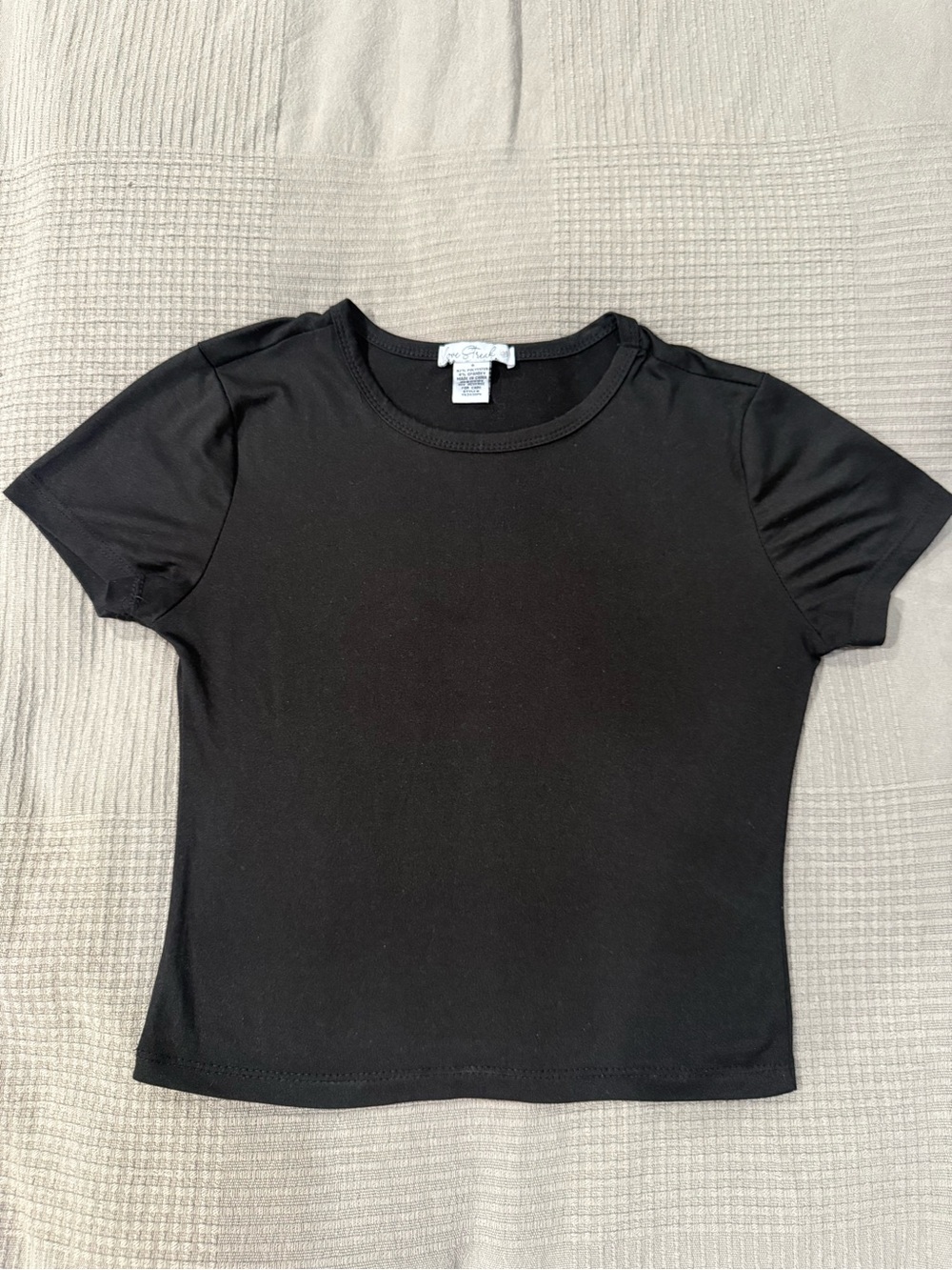 Classic Black Short Sleeve Tee